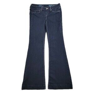 Fade To Blue Womens Jeans Size Medium High Heel Bell Bottoms Low Rise 30x33